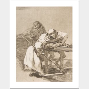 Be Quick, They Are Waking Up by Francisco Goya Posters and Art